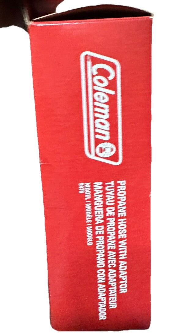 Adapter Propane Reinforced High-Pressure Hose Type 1 Fitting Coleman New