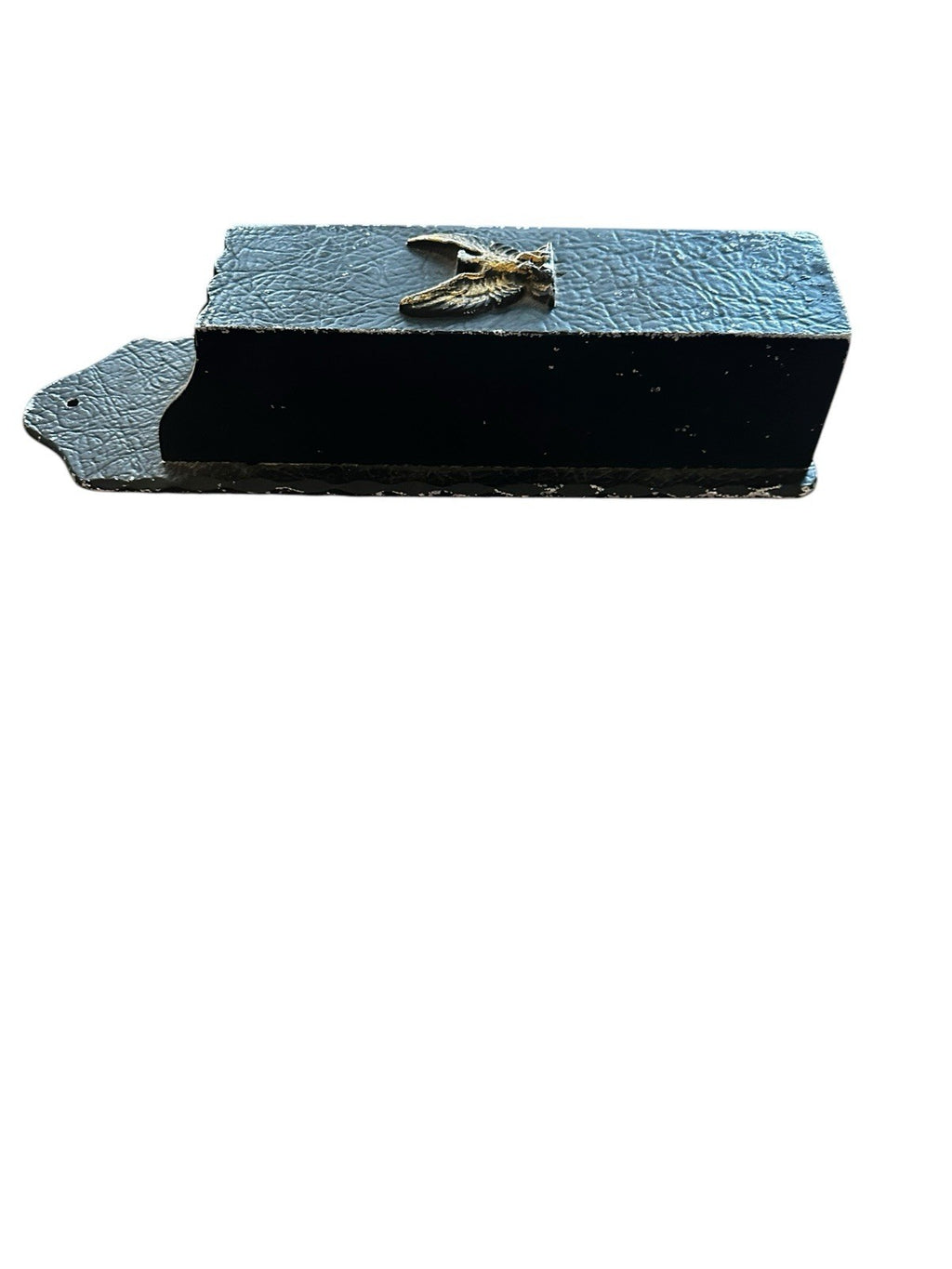 Match Stick Holder Retro Americana Eagle 1970 Cast Aluminum Steel Long Vintage