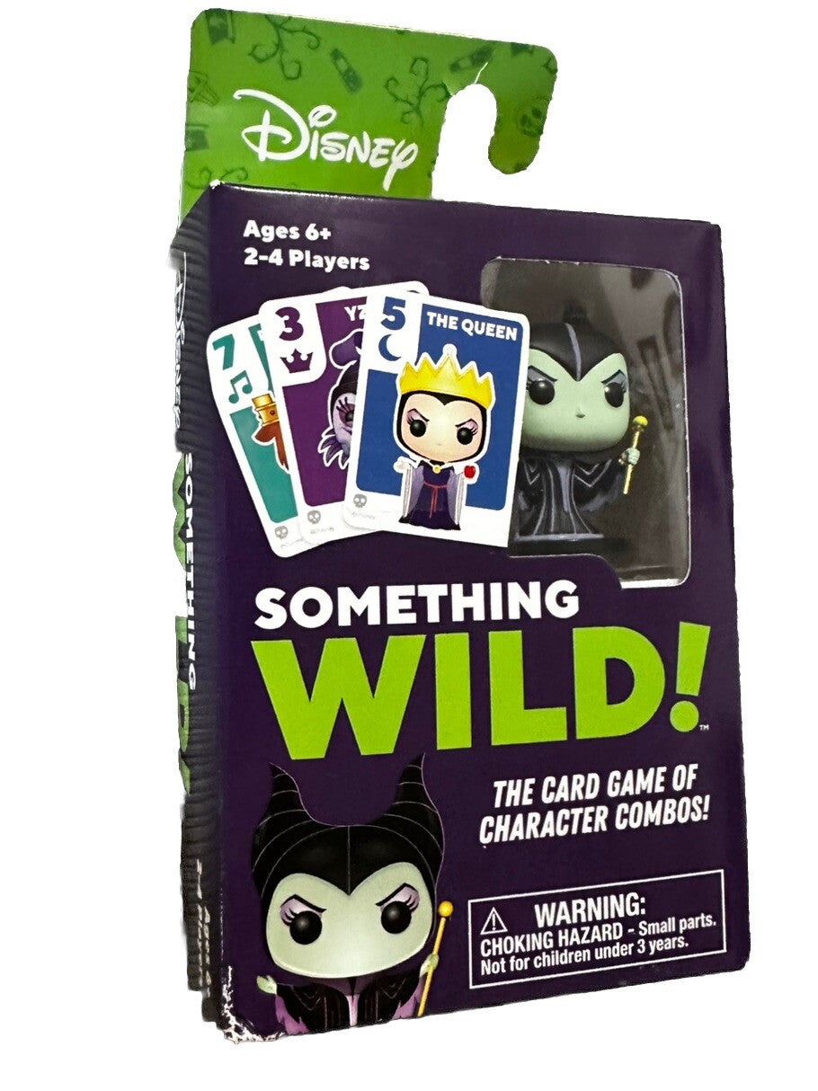 Card Game Funko Games Disney Something Wild! VillansMaleficent Mini Figure New