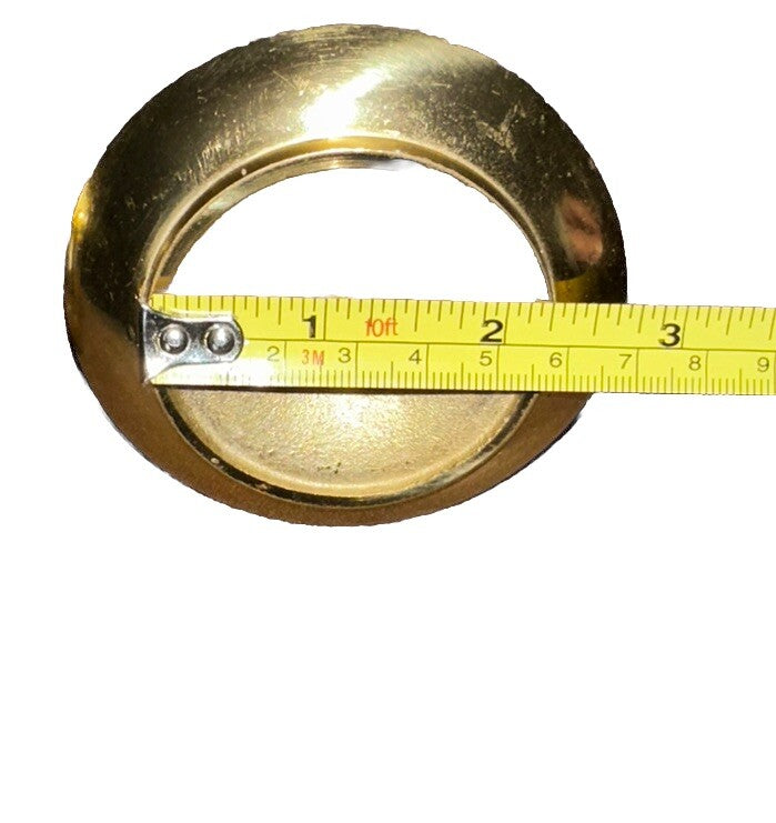 Candleholders Saucers Baldwin 3" T By 3” W Brass Vintage