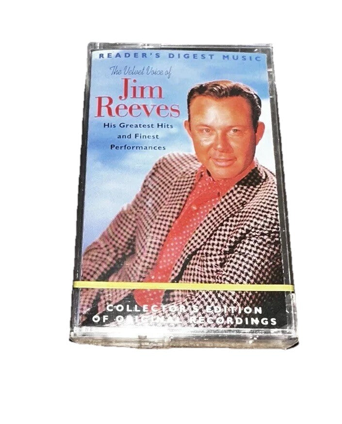Cassette Tape Collector's Edition Velvet Voice Jim Reeves His Greatest Hits