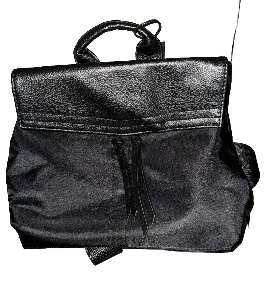 Backpack Small BOTKIER Black Nylon New York Trigger Purse NWT