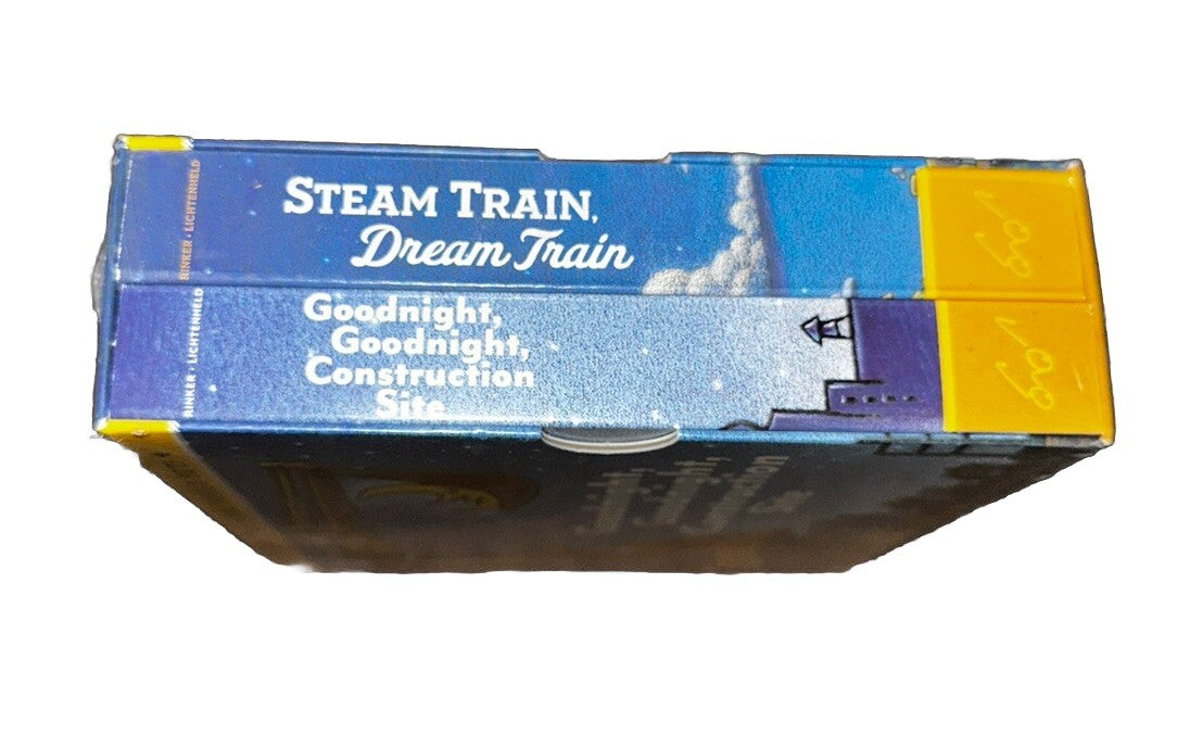 Books Goodnight, Goodnight, Construction Site and Steam Train Dream Train Board