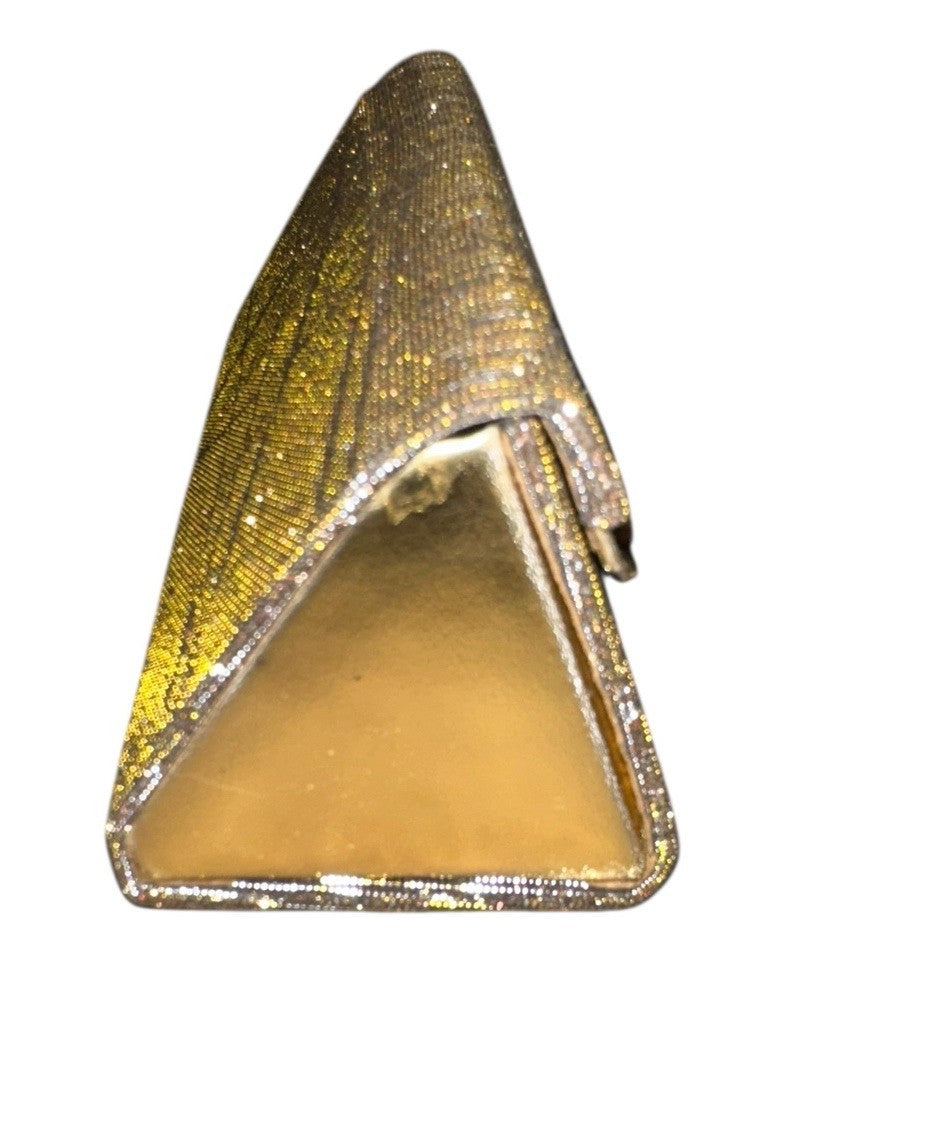 Case Sunglasses Eyewear ONLY Gold Glitter Paula Creamer Collection Golfer