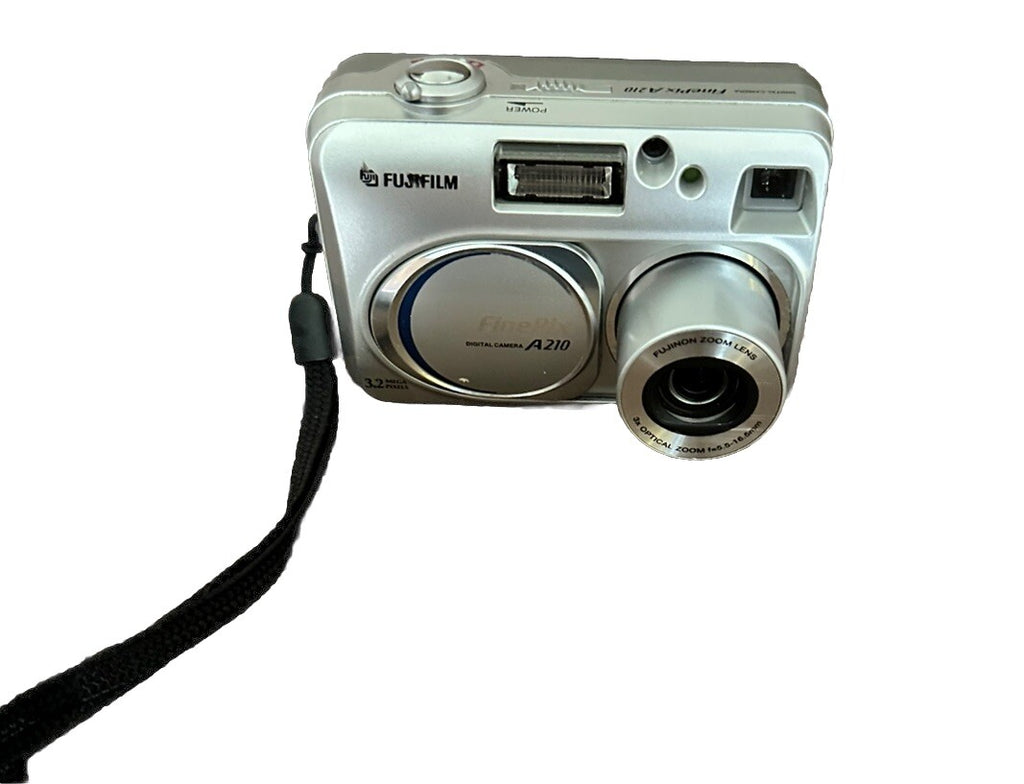 Camera Digital Fujifilm FinePix A Series A205 2.0MP Silver Tested Works