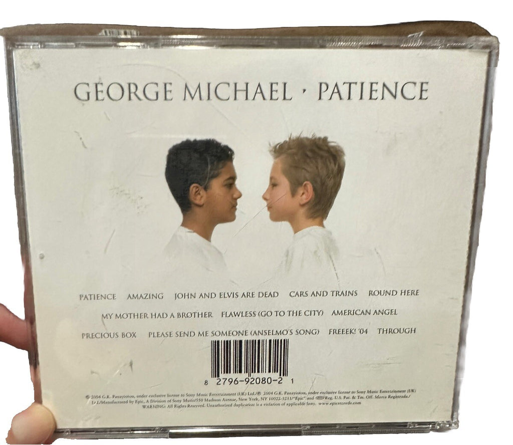 CD Patience [UK] [PA] by George Michael (May-2004, Sony Music Distribution) USA