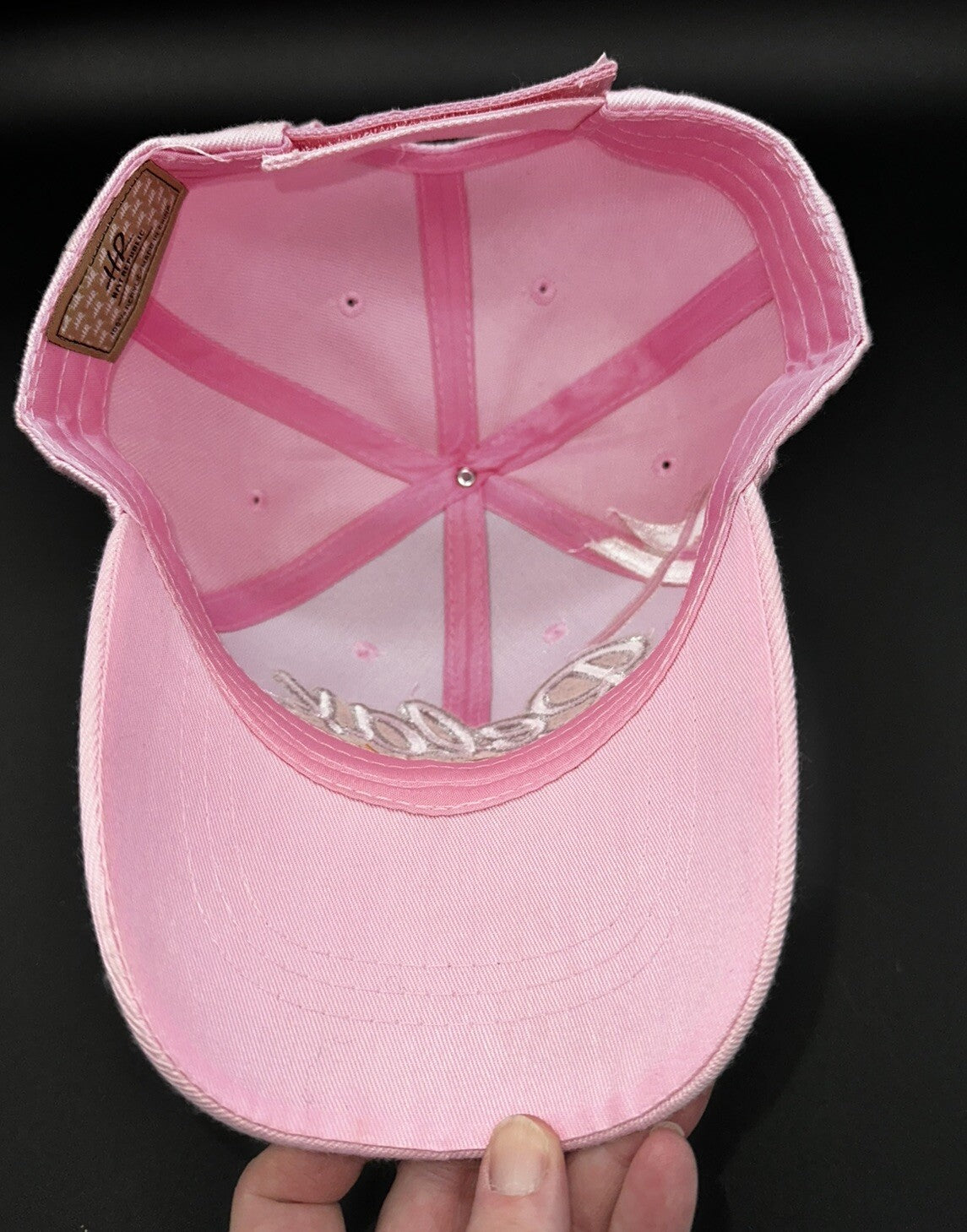 Baseball Hat Relax God is in Control Proverb 3:5 White Denim Christian Cap