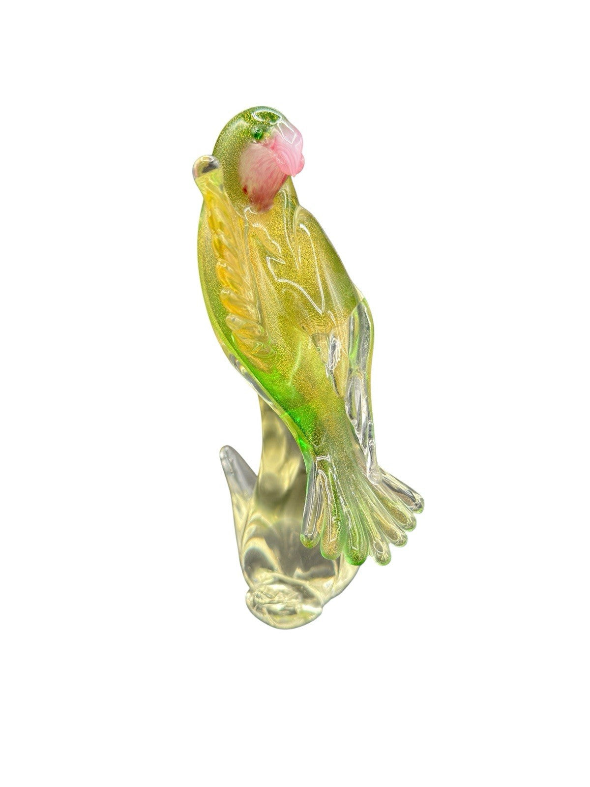 Bird of Paradise Venice Italy 1970s Murano glass Vetro Di Murano Formia Vintage