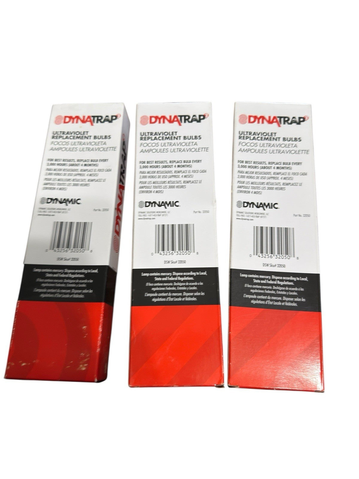 DynaTrap Ultraviolet Replacement Bulbs (2 Pack) #32050 New (3 Packs)