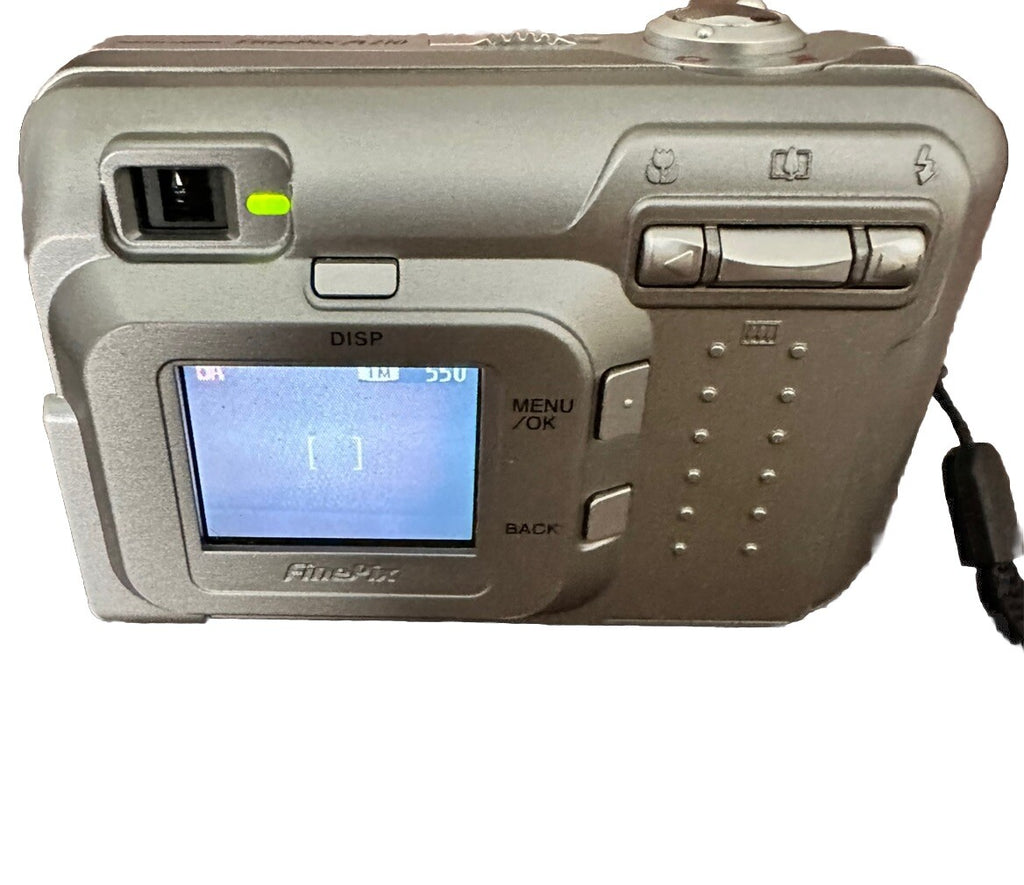 Camera Digital Fujifilm FinePix A Series A205 2.0MP Silver Tested Works