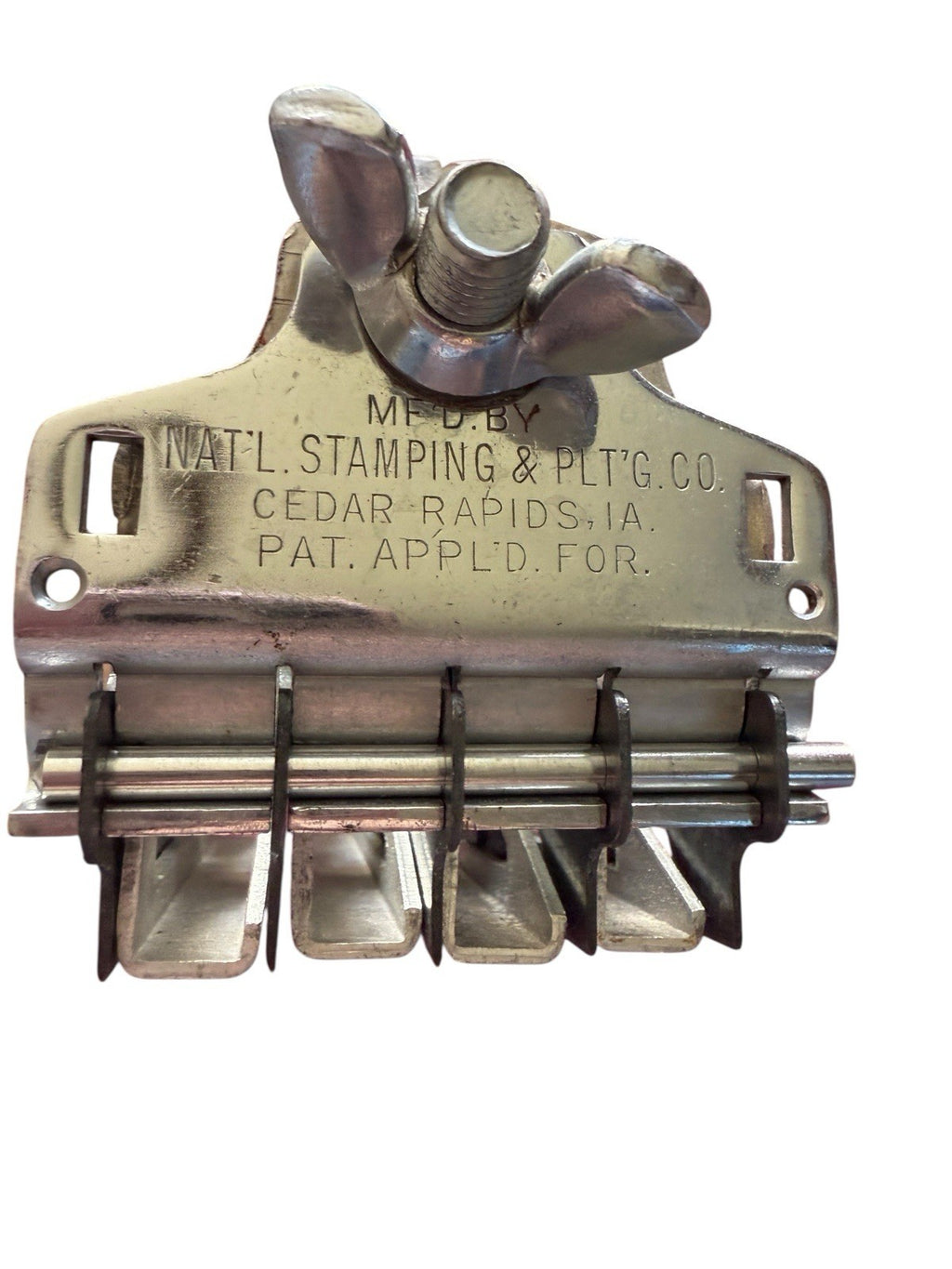 Antique Meat Tenderizer National Stamping Mechanical USA