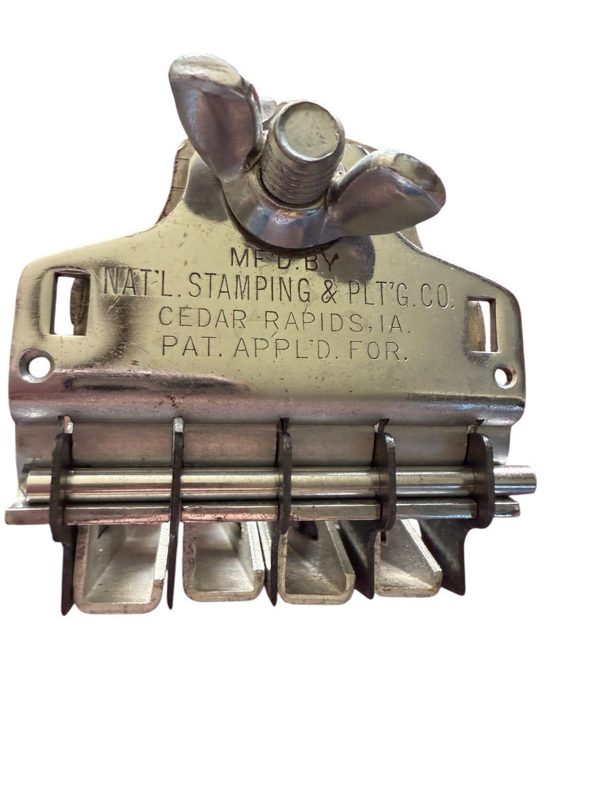 Antique Meat Tenderizer National Stamping Mechanical USA