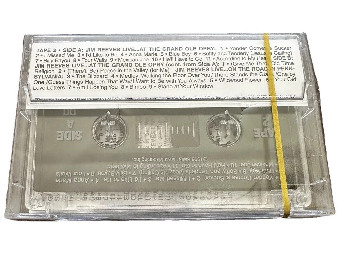 Cassette Tape Collector's Edition Velvet Voice Jim Reeves His Greatest Hits