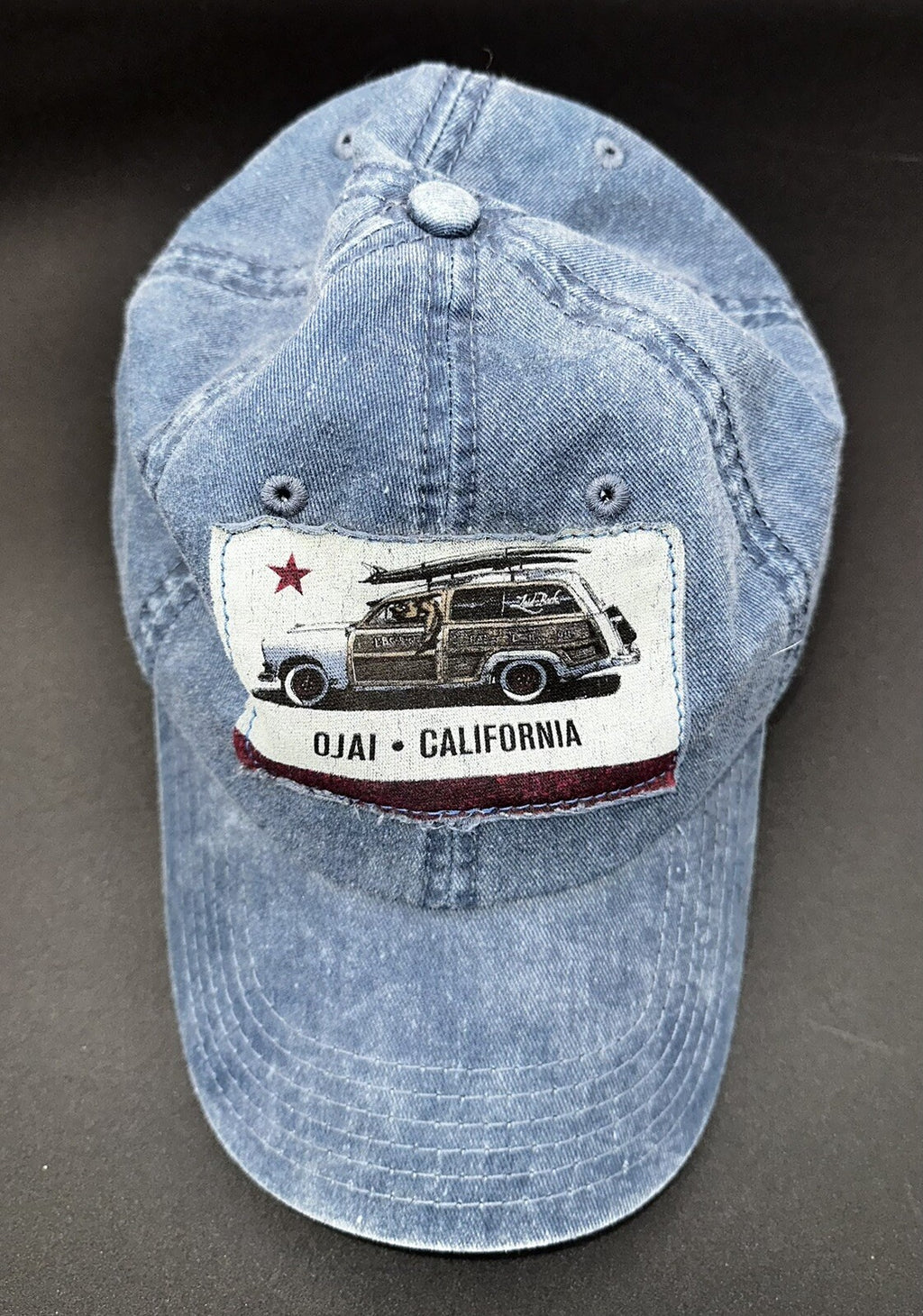 Ojai California Station Wagon Hat Cap Classic Preowned