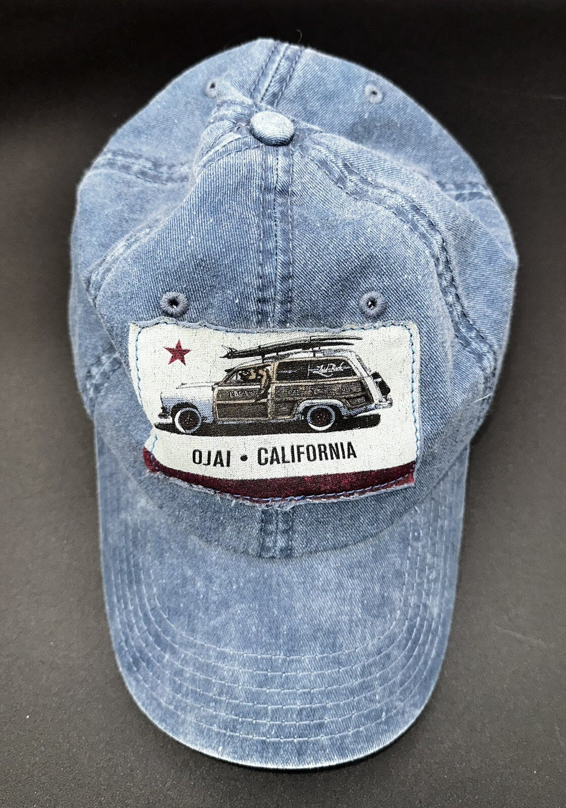 Ojai California Station Wagon Hat Cap Classic Preowned