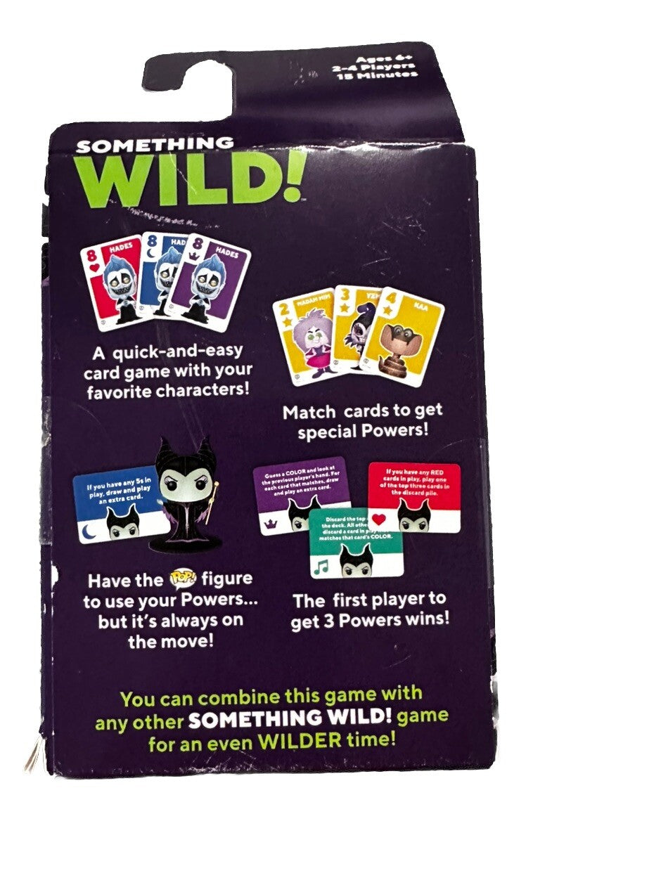 Card Game Funko Games Disney Something Wild! VillansMaleficent Mini Figure New
