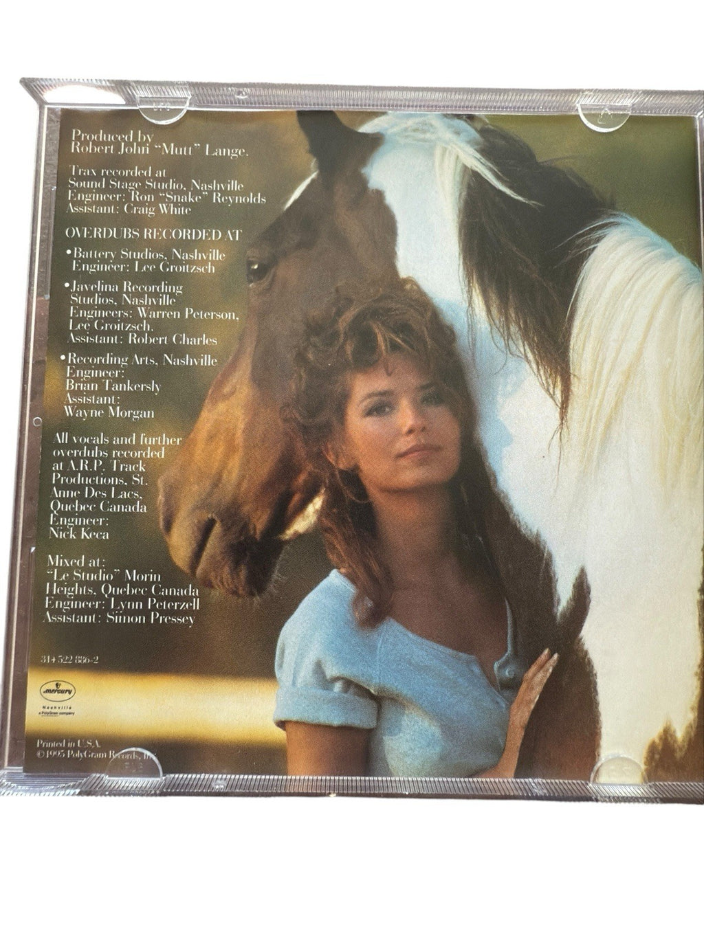 CD The Woman In Me By Shania Twain (1995)