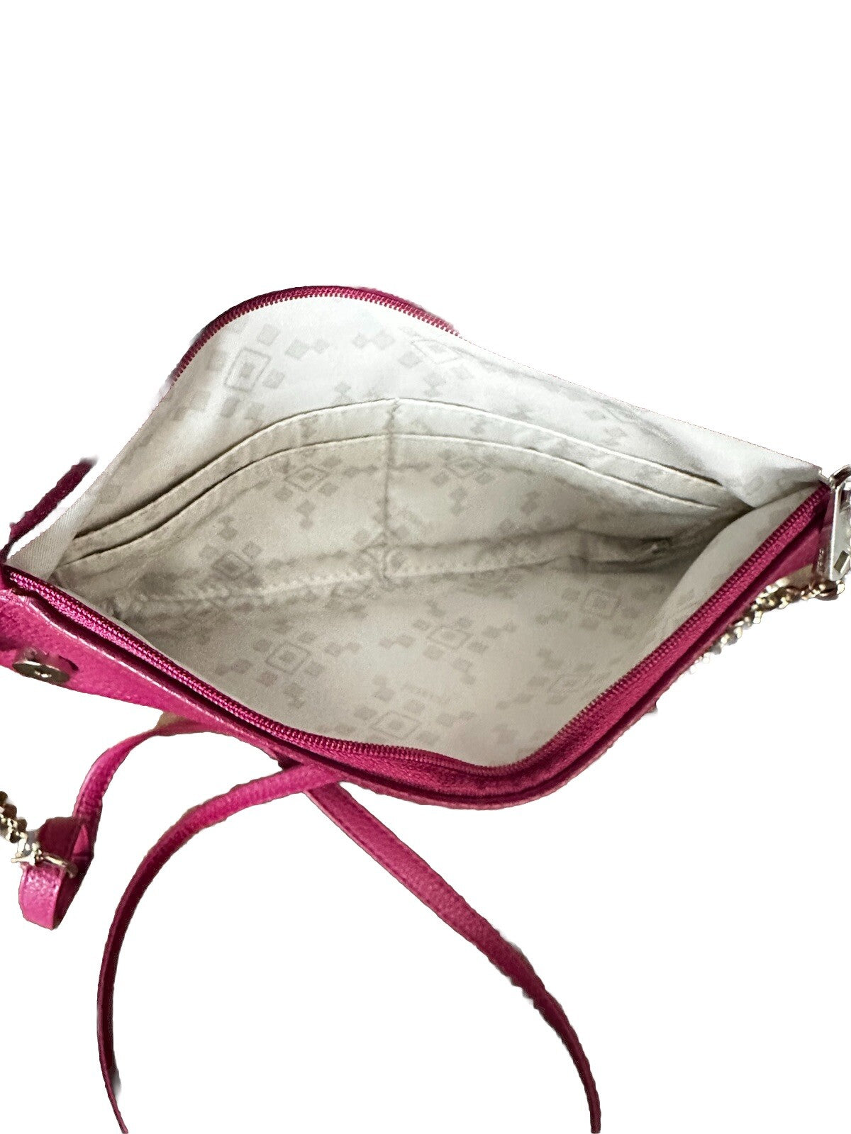 Clutch In Crushed Berry Pebble Preowned Thirty-One Forever Fold Over