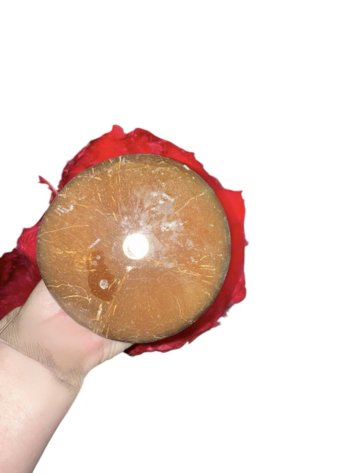 2 Uli Uli Hawaiian Polynesian Dance Red Yellow Feathers Hula Gourds Maracas