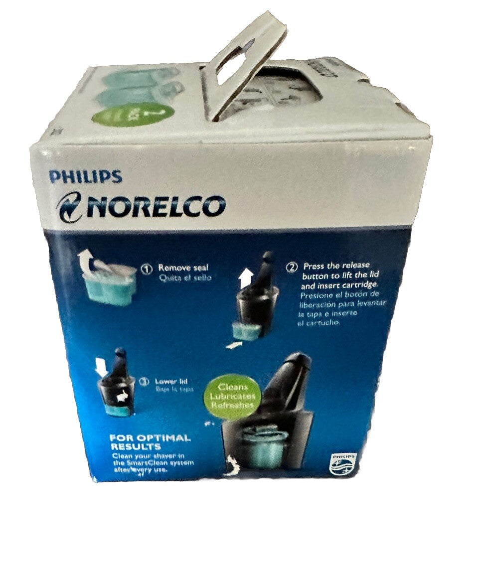 Cleaning Cartridge Smart Clean Systems Philips Norelco JC302 Replacement New
