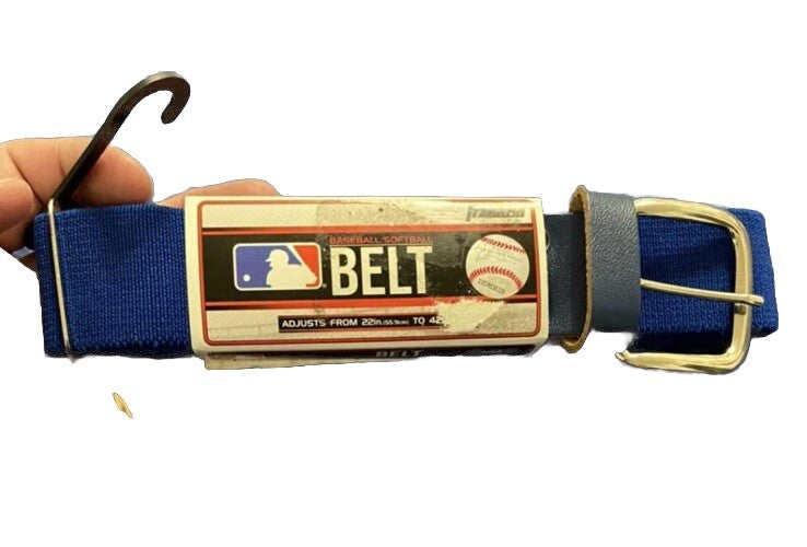 Belt Baseball Softball 22" to 42" One Size Fits Most Franklin 1.25"W  Blue