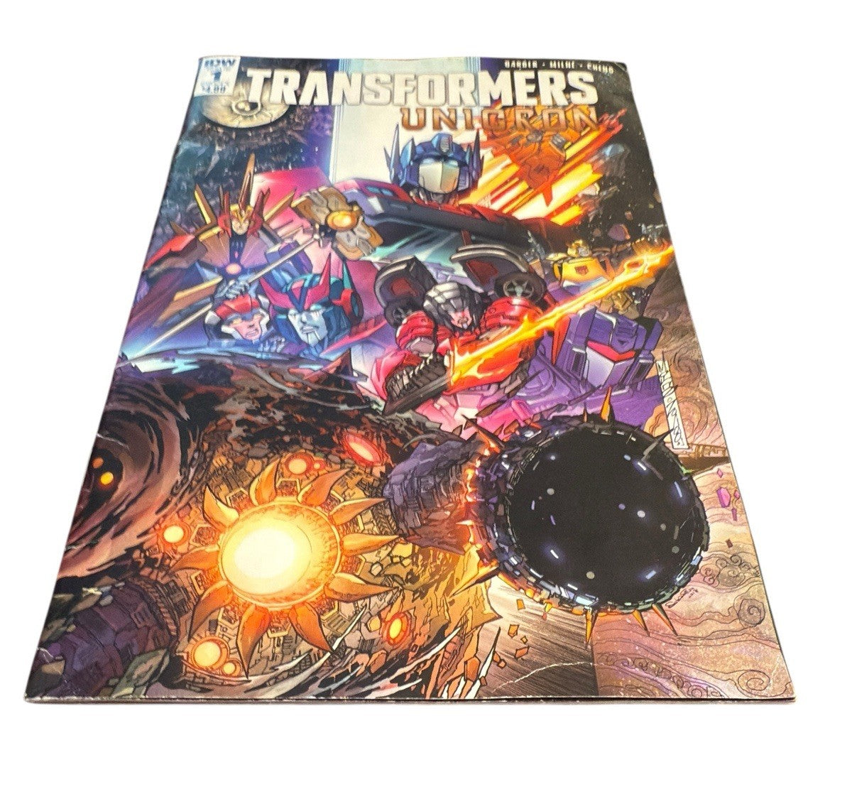 Comic Transformers Unicron No.1 July 2018 First Printing IDW Preowned