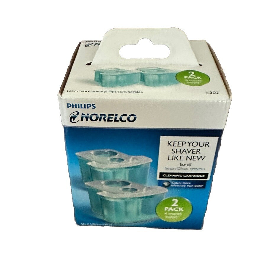 Cleaning Cartridge Smart Clean Systems Philips Norelco JC302 Replacement New