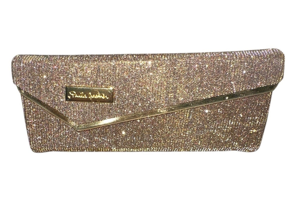 Case Sunglasses Eyewear ONLY Gold Glitter Paula Creamer Collection Golfer