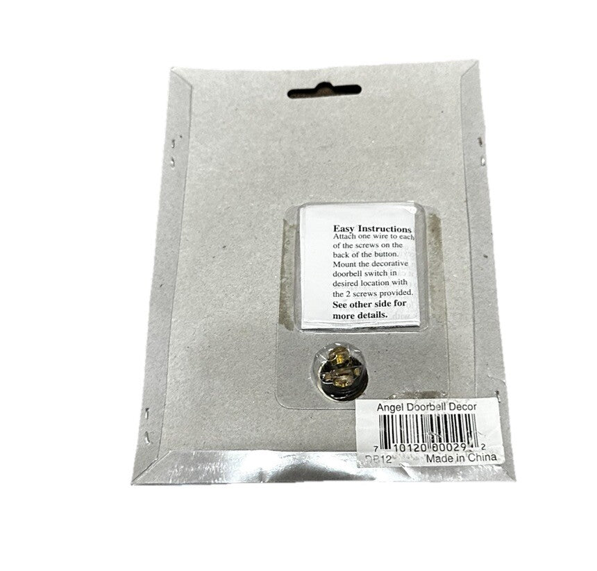 Doorbell Vicki Lane Decorative Blessings Angel Light Up Button Home Accent Vtg