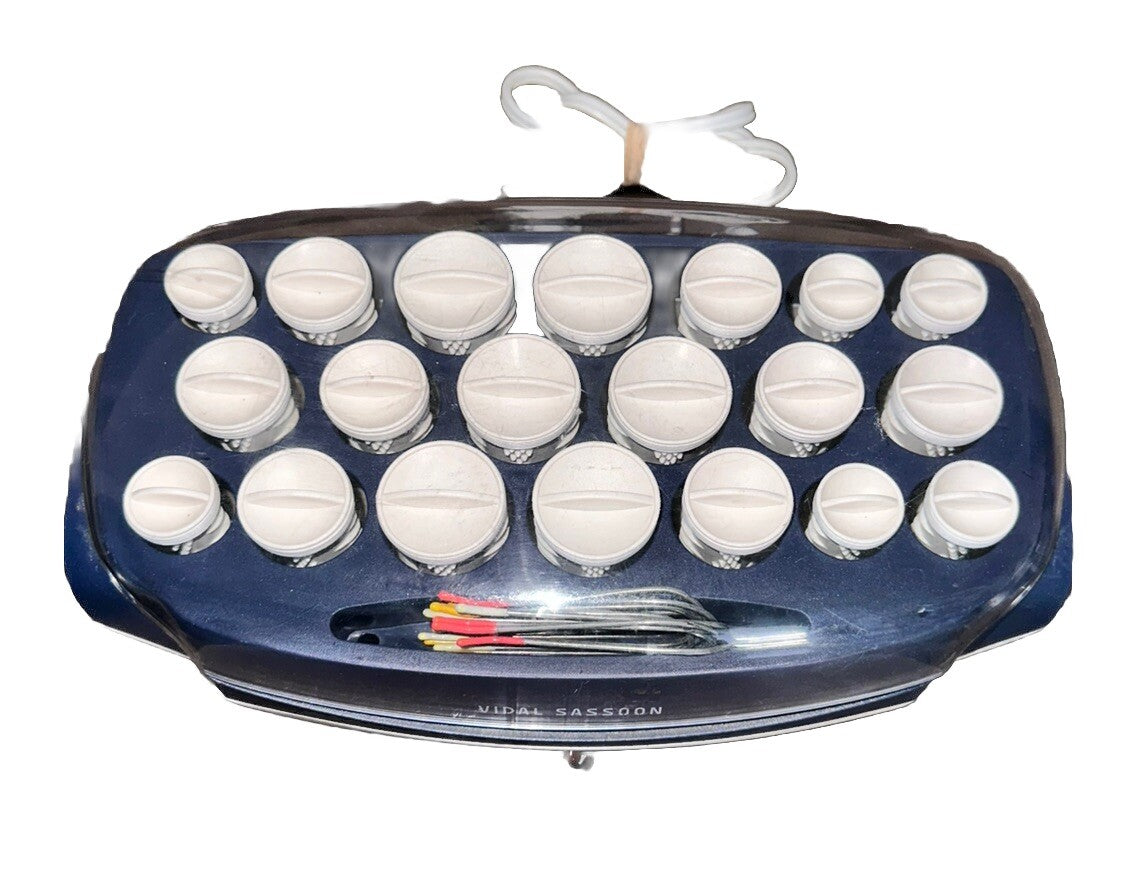 20 Roller W/ Clips Hairsetter Pageant Vidal Sassoon VS372 Fast Heat Professional