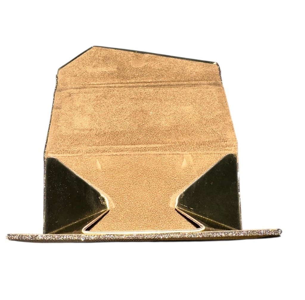 Case Sunglasses Eyewear ONLY Gold Glitter Paula Creamer Collection Golfer