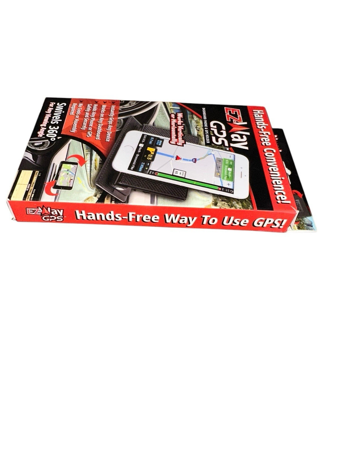 New GPS Dashboard Phone GPS Holder Clip Attachment Mount As Seen on TV EZ Way