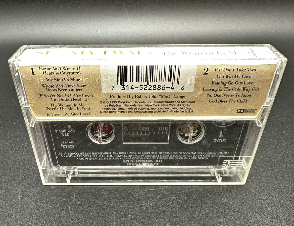 Cassette Shania Twain “The Woman in Me”1995 Country Pop Mercury