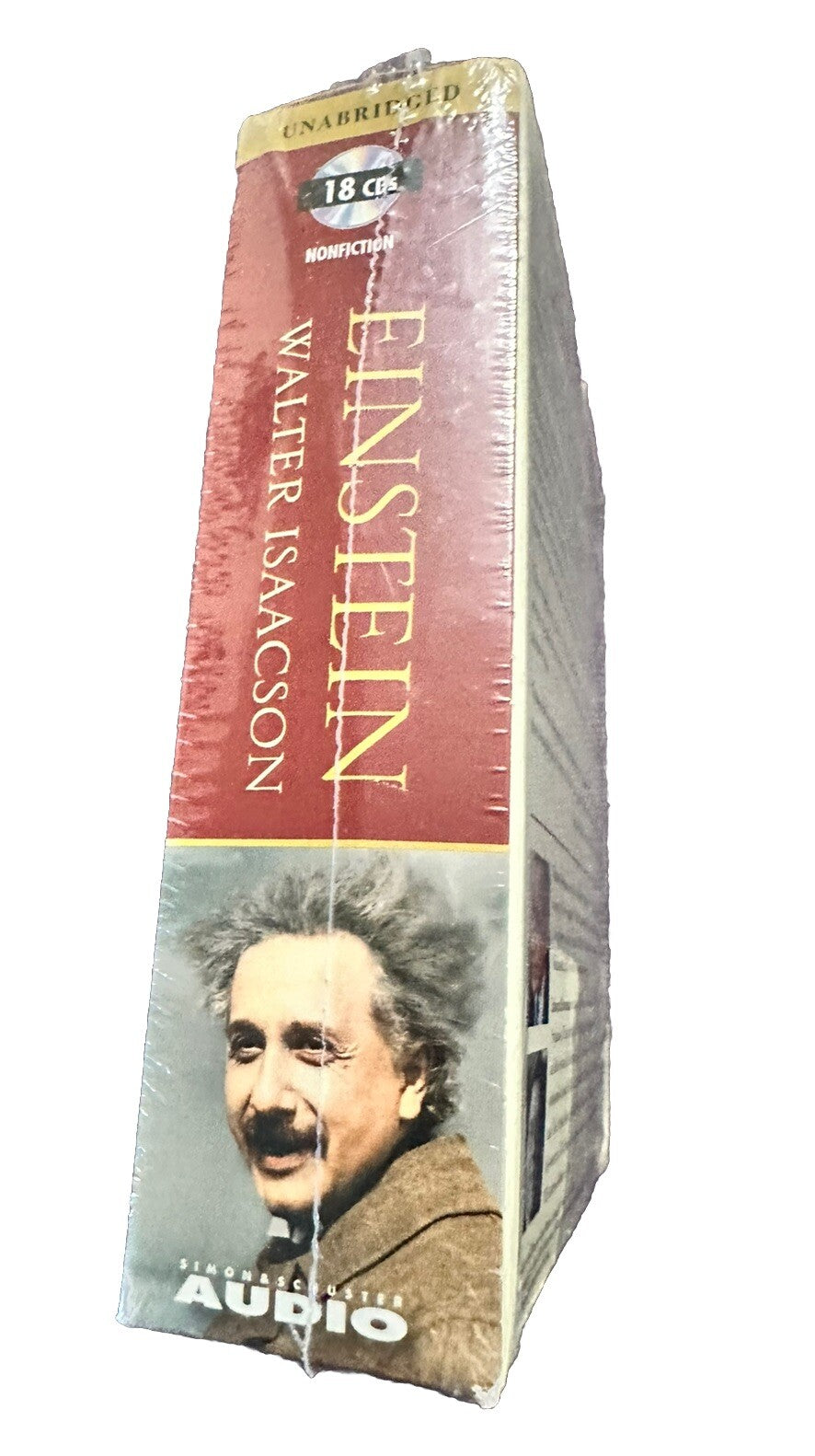 AudioBook Einstein His Life & Universe by Walter Isaacson (2007, Compact Disc)