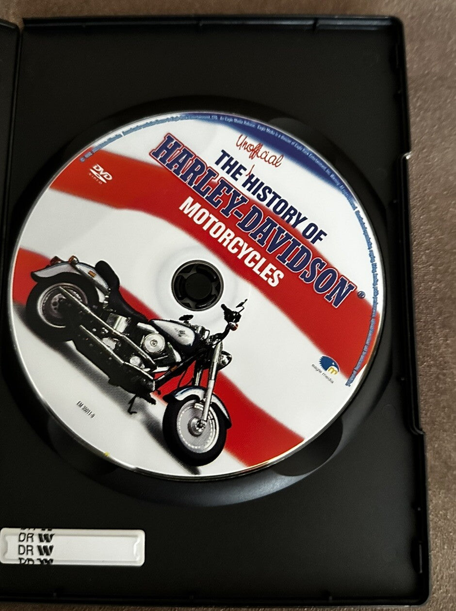 DVD Unofficial History Of Harley Davison Motorcycles