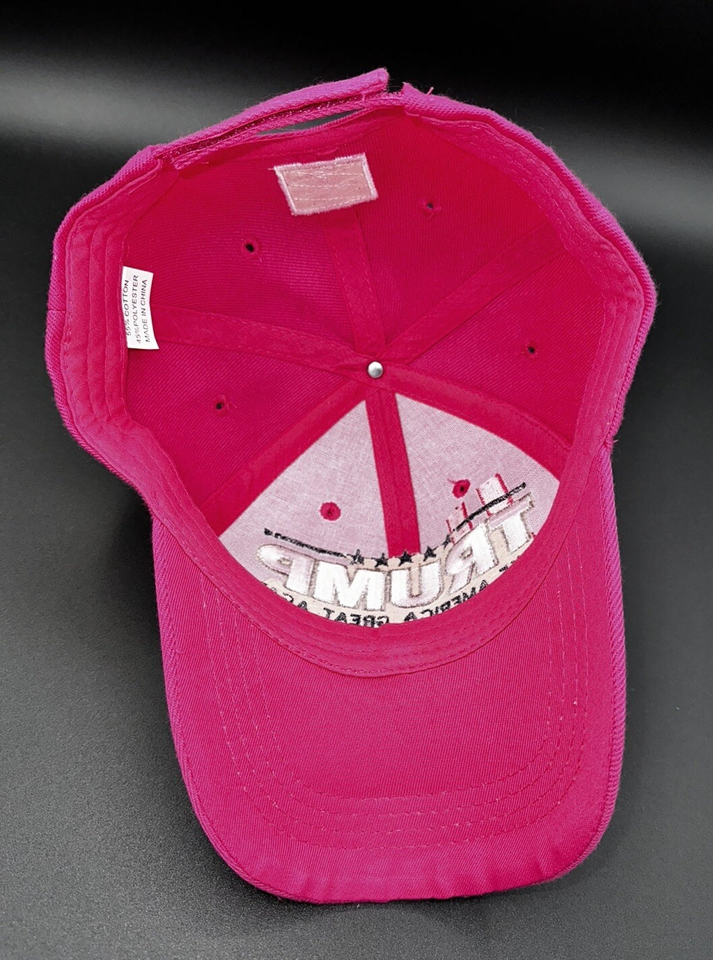 Trump Hat Cap Adjustable Women’s Donald Trump 2020 45th President Election Pink