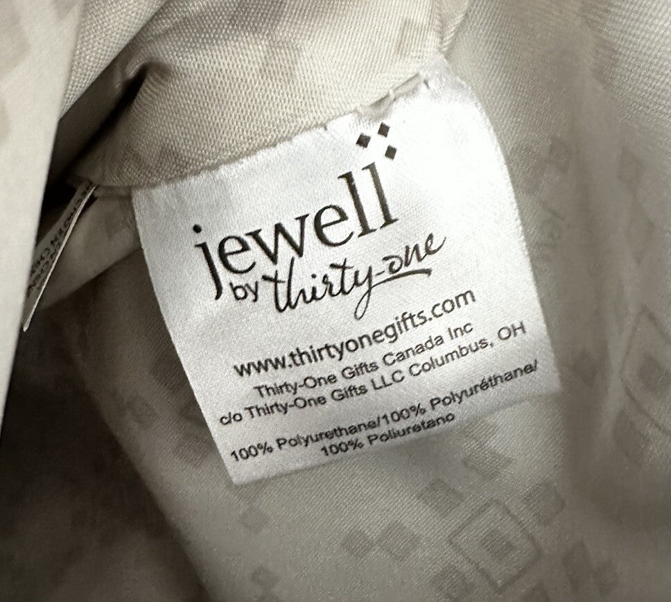 Clutch In Crushed Berry Pebble Preowned Thirty-One Forever Fold Over