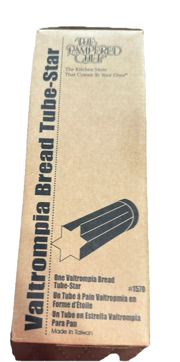 Bread Tube Star of David Shaped Valtrompia #1570 Pampered Chef New