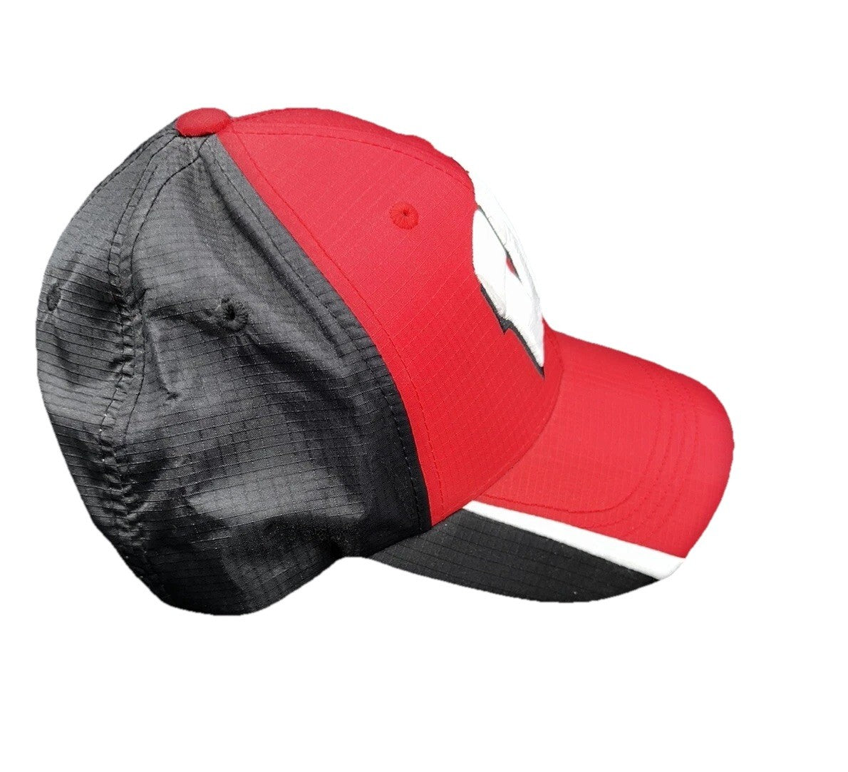 Wisconsin Badgers Mens Baseball Hat Strapback Cap Red NCAA Football College