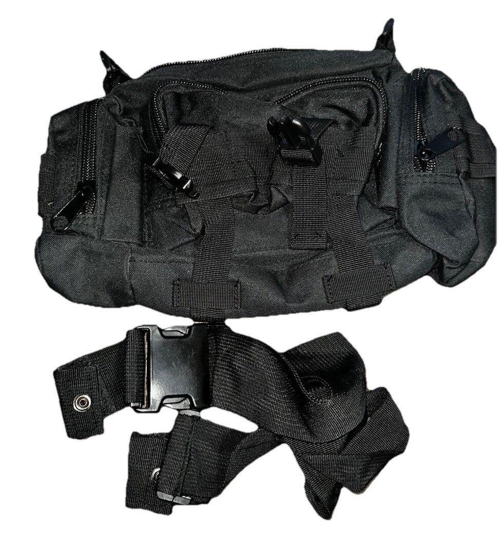 Deployment Bag Tactical Utility Shoulder Police Pouch Black