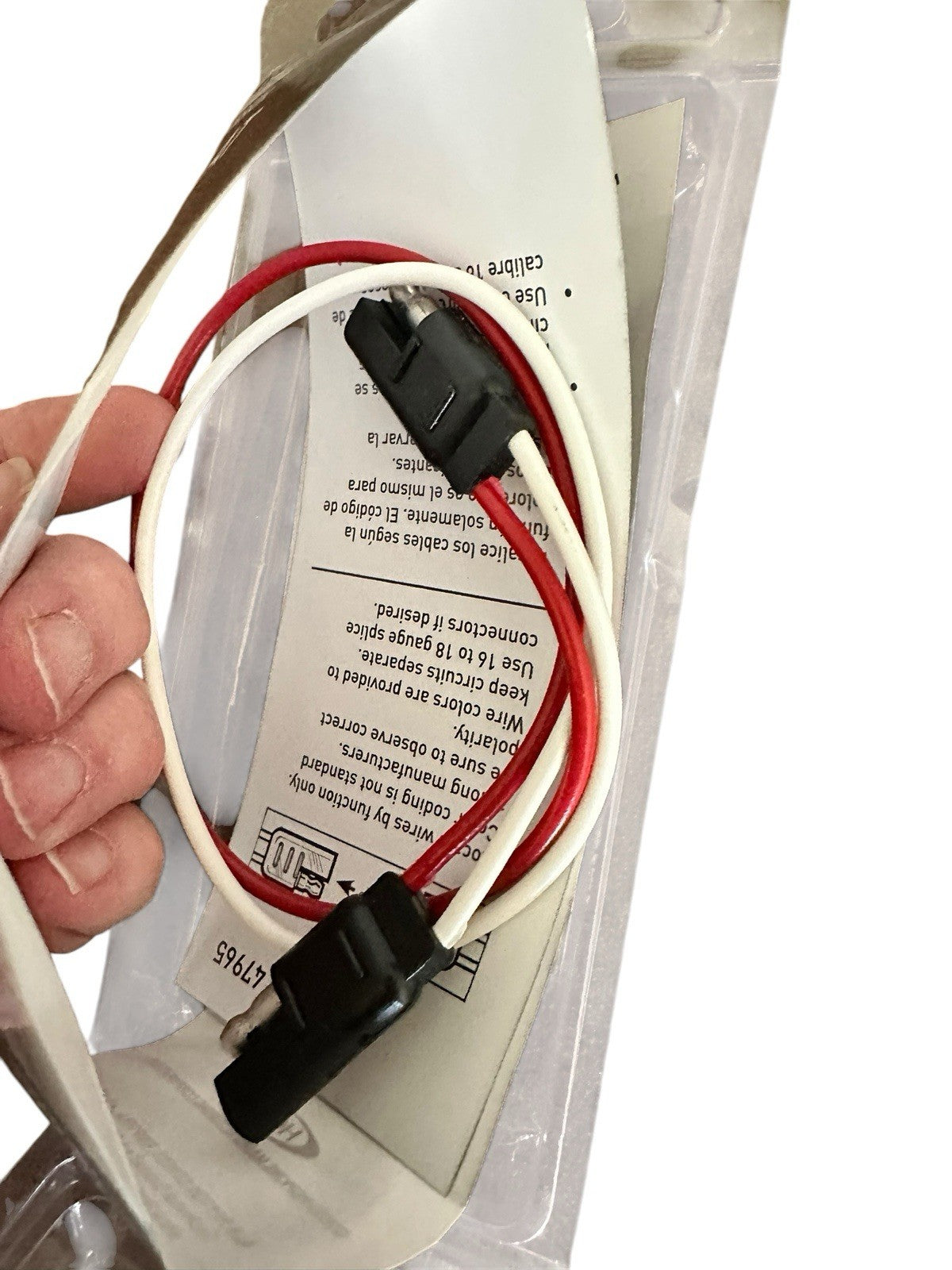 Connector Trailer Light 2-Pole Flat Model# 47965 Hopkins Towing Solutions New