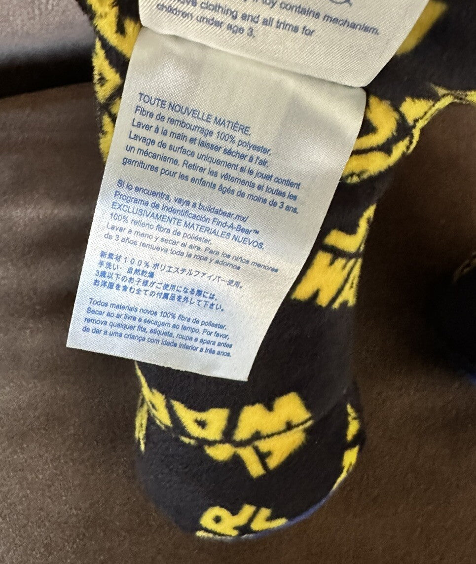 Build A Bear Star Wars Logo Stuffed Teddy Bear Plush 17" BAB Disney Collectible