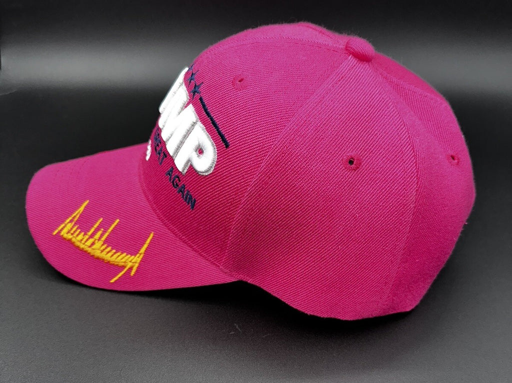 Trump Hat Cap Adjustable Women’s Donald Trump 2020 45th President Election Pink