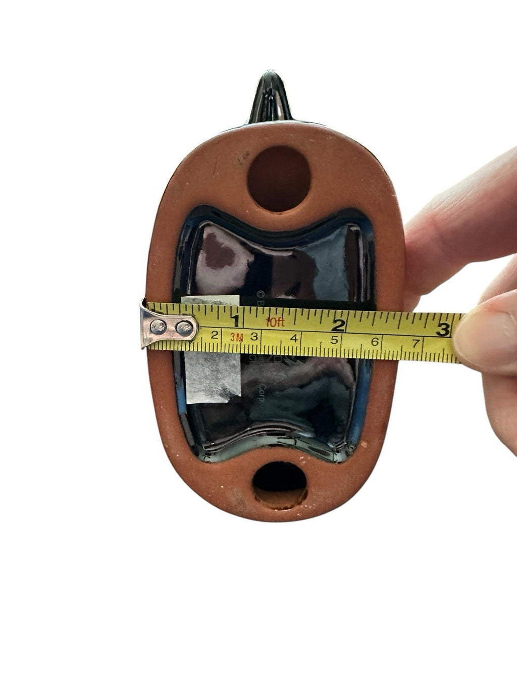 Dolphin Ceramic Statue Busch Gardens 5 1/4” Tall Green Vintage