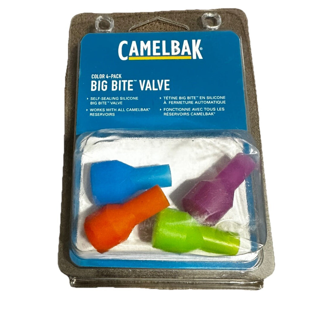 Bite Valve Replacement Multi Color 4 Pc. CamelBak Hydration Pack Big