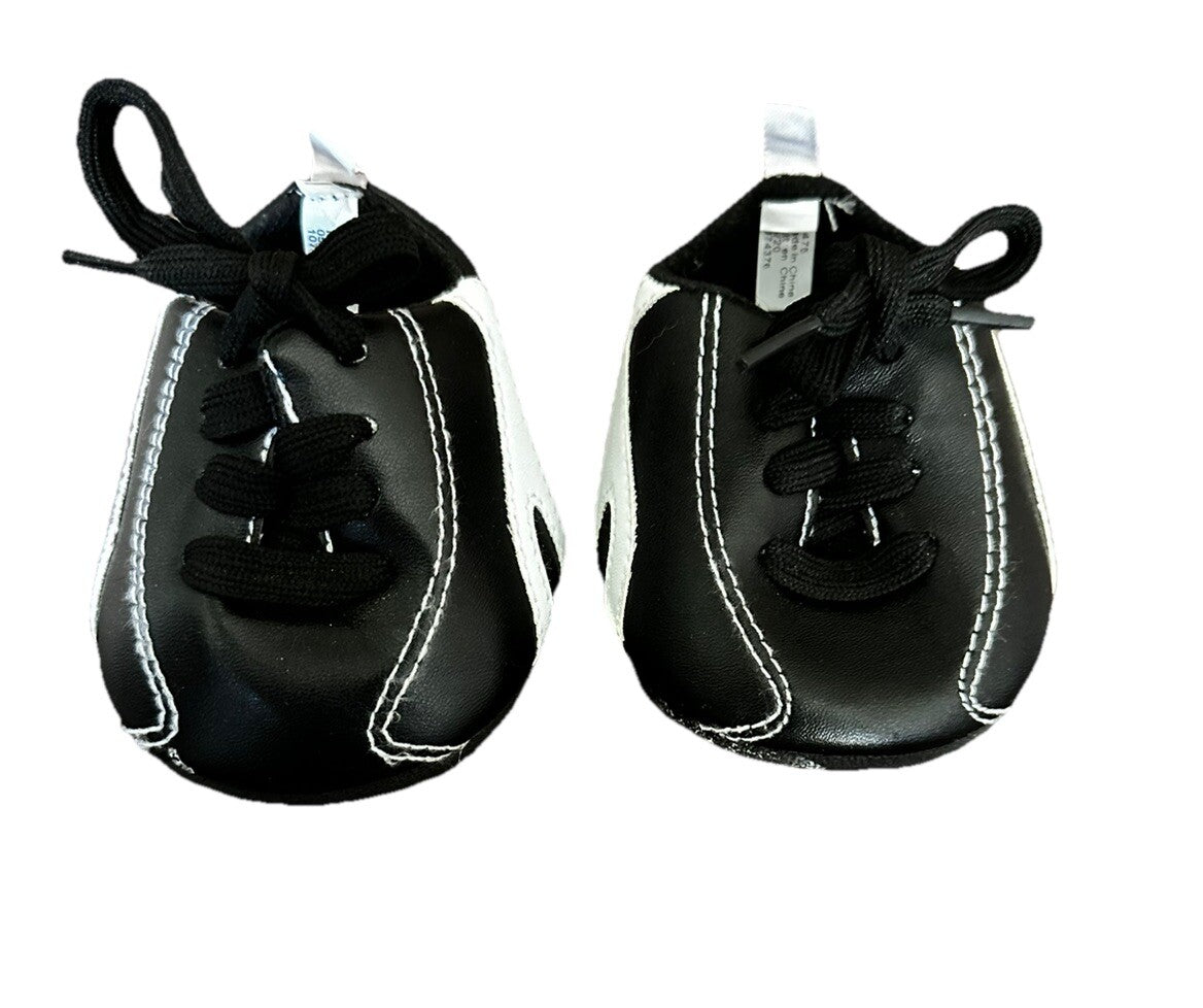 Build A Bear Black Soccer Baseball Sports Cleats Bear Shoes Accessories 