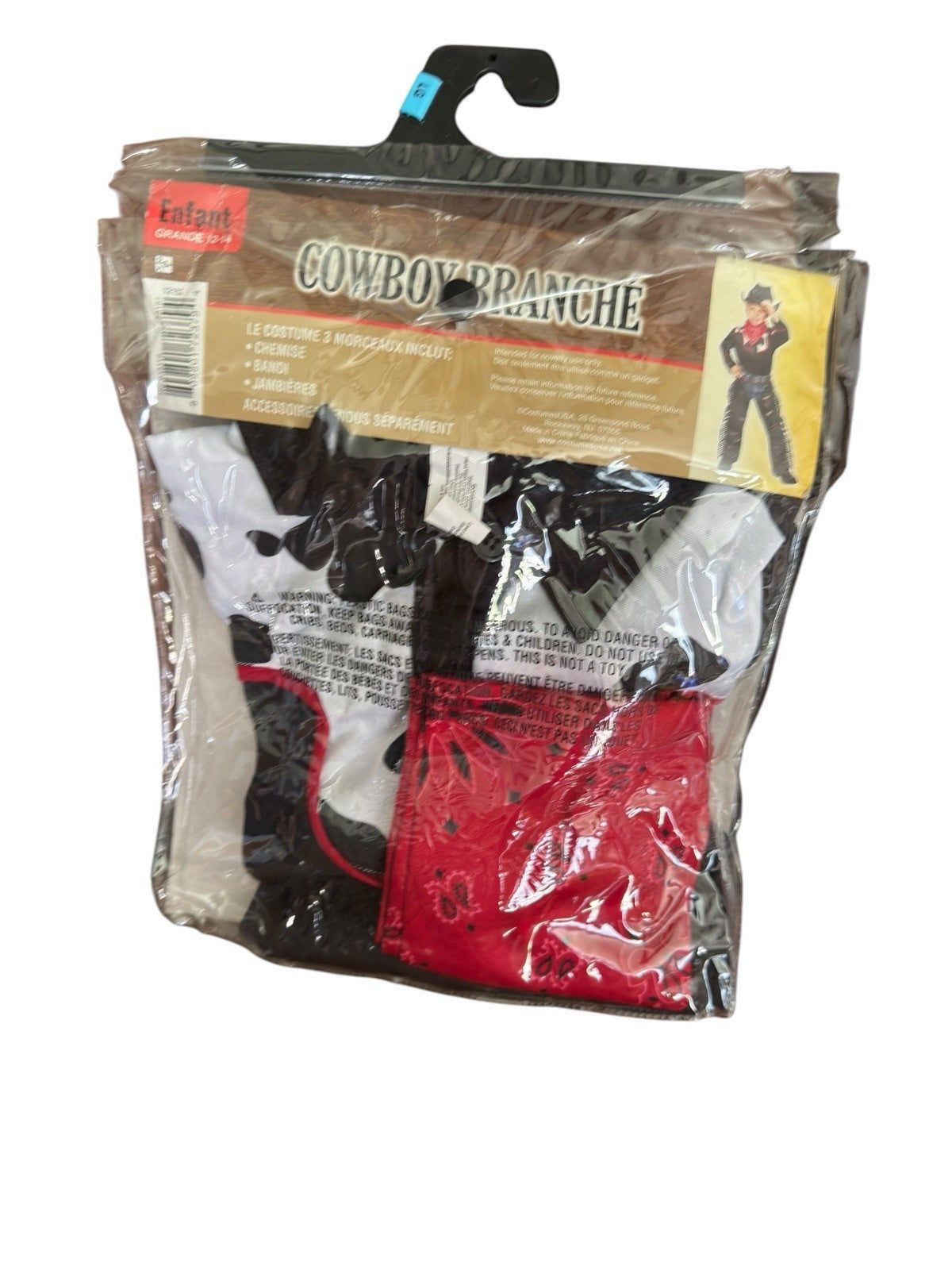 Cool Cowboy Costume Child L(12-14) New