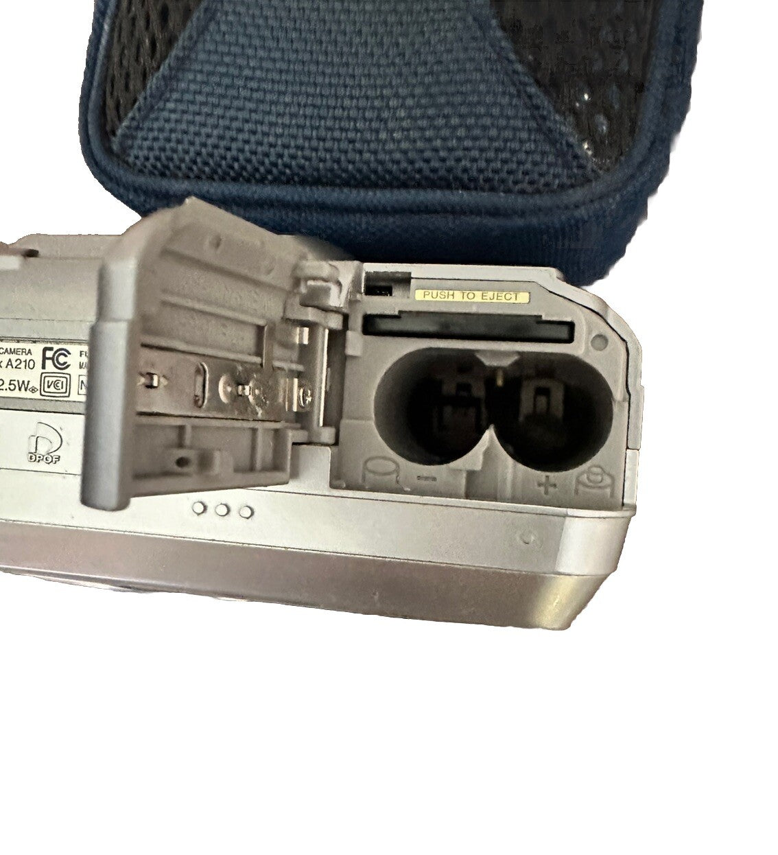 Camera Digital Fujifilm FinePix A Series A205 2.0MP Silver Tested Works