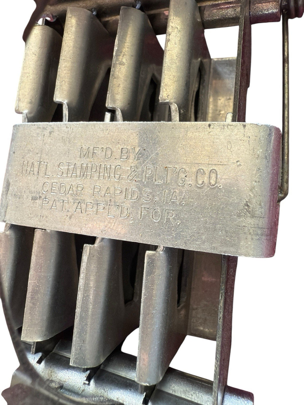 Antique Meat Tenderizer National Stamping Mechanical USA