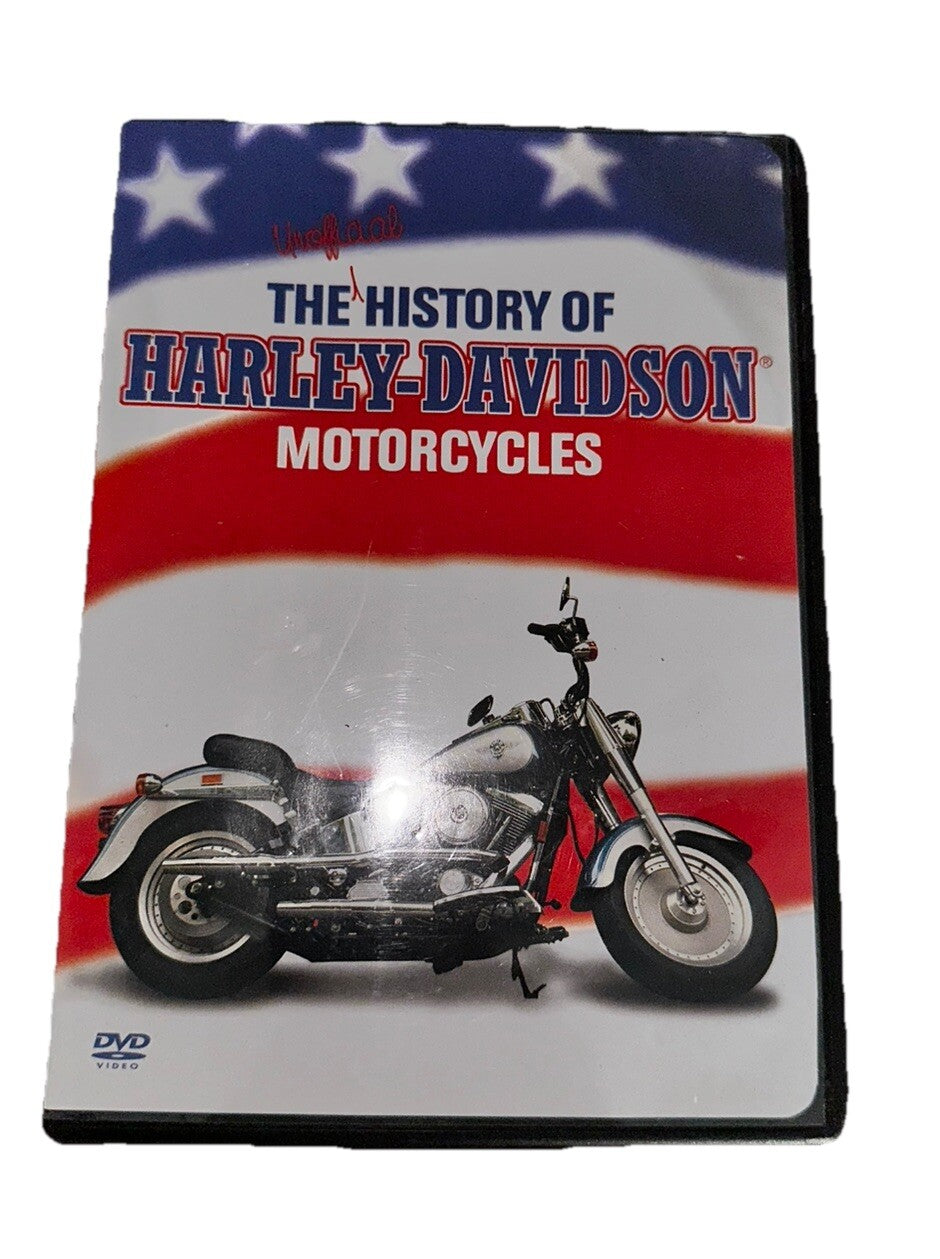 DVD Unofficial History Of Harley Davison Motorcycles